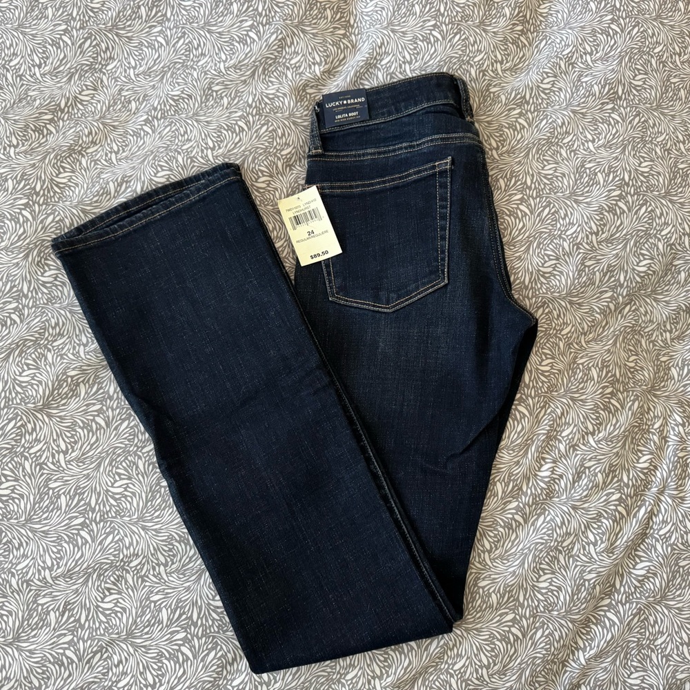 Lucky Brand women’s Jeans, Lolita bootcut curvy fit, size 00/24 reg